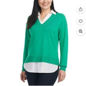 (Ew)Hilary Radleylaies Colllared Sweater